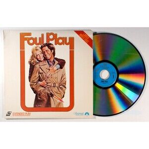 Foul Play (LaserDisc, 1981) • Goldie Hawn, Chevy Chase, Comedy, Stereo